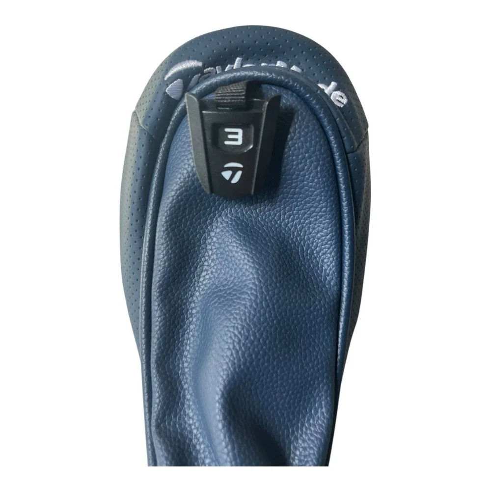 TaylorMade Qi10 3 Wood Fairway Golf Club Head Cover Headcover White Blue
